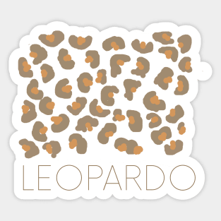 Leopard Sticker